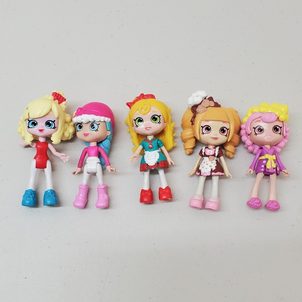 Shopkins Lil Shoppies Happy Places Mini 3" 5 Dolls